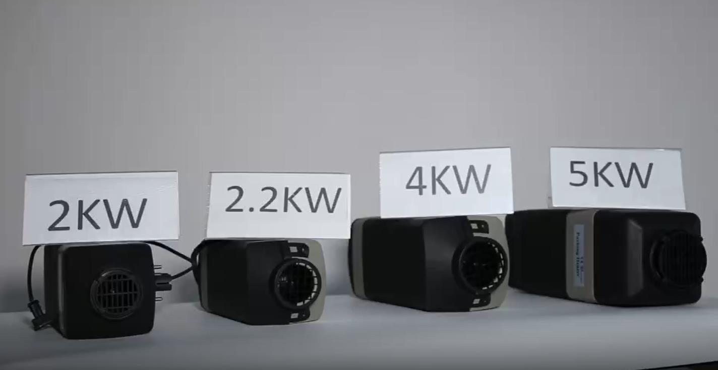 Belief parking heater