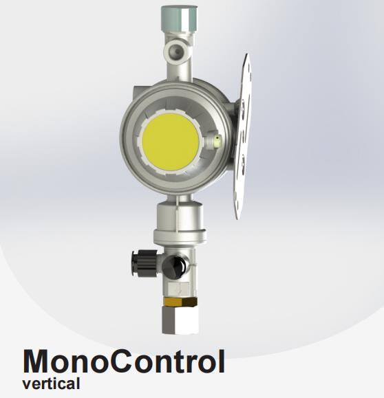 Single-way gas pressure reducing valve manual