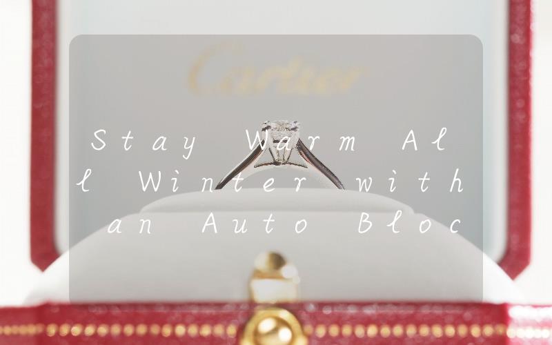 Stay Warm All Winter with an Auto Block Heater A Must-Have for Cold Weather Driving