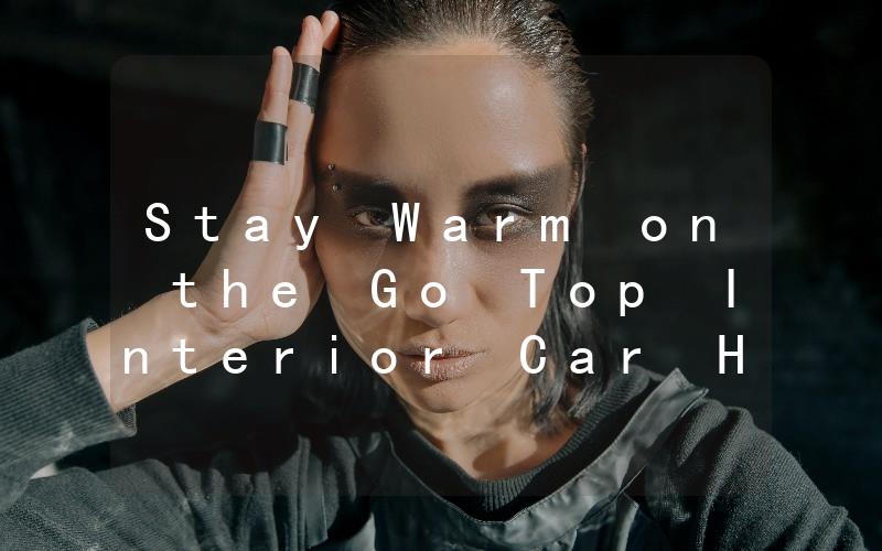 Stay Warm on the Go Top Interior Car Heaters Avaable in Canada