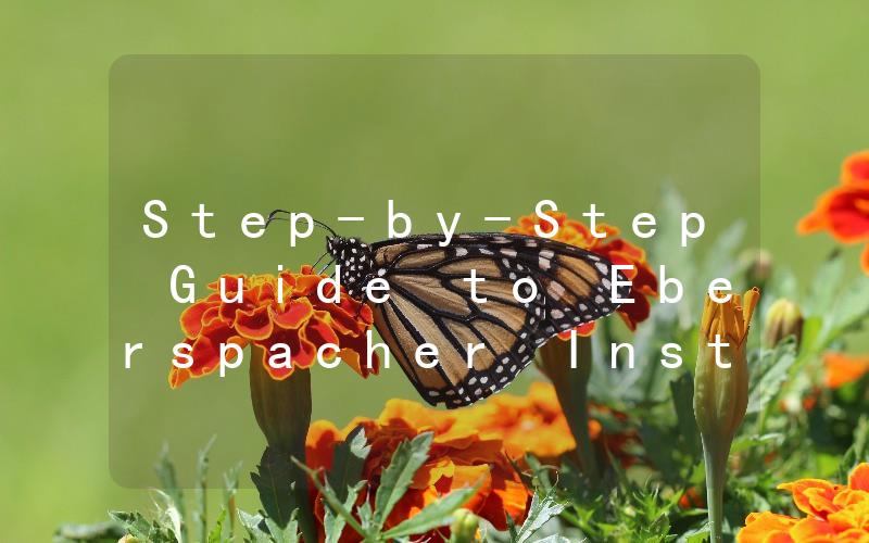 Step-by-Step Guide to Eberspacher Installation Tips and Tricks for a Successful Installation Process
