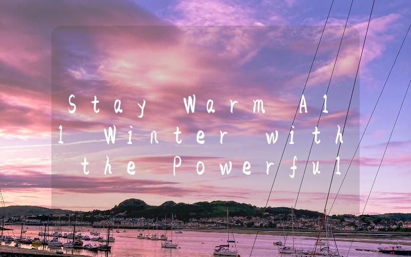 Stay Warm All Winter with the Powerful 2kw Heater Your Ultimate Solution for Comfortable Living