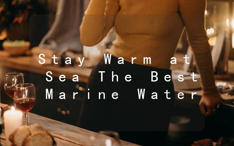 Stay Warm at Sea The Best Marine Water Heater Options for Your Boat