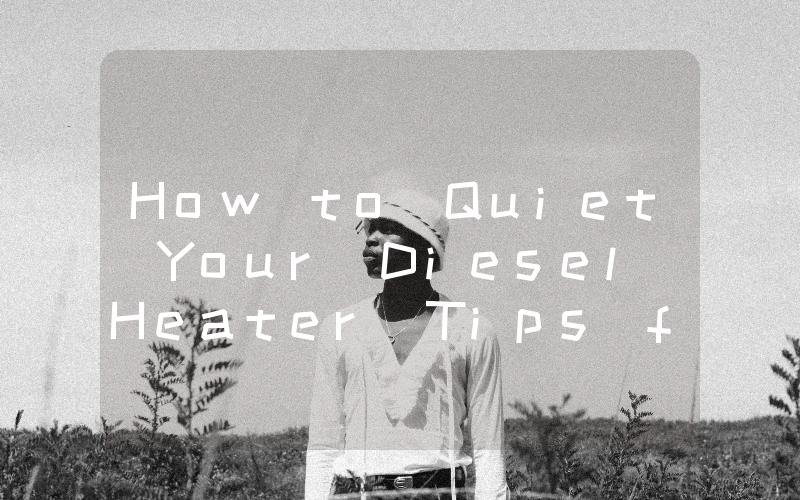 How to Quiet Your Diesel Heater Tips for Installing an Effective Muffler